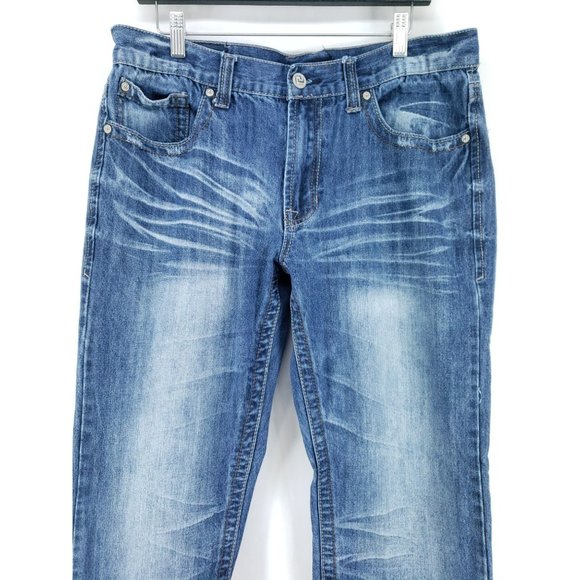 CJ Black Jeans Men's Size 34/32 Bootcut - Picture 5 of 7